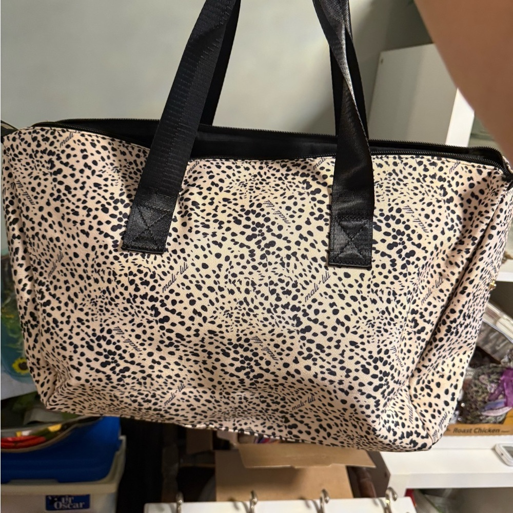 Marshalls Black and Cream Patterned Tote